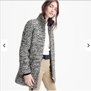 J. Crew Boucle Lodge Coat
